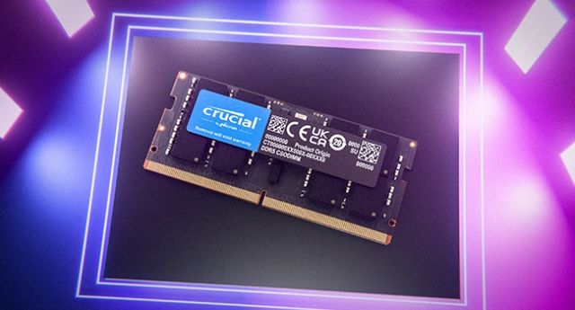 メモリー Crucial 32GB(16*2)DDR5 SO-DIMM Crucial SODIMM, DDR5, 32 GB, 4800 MHz, CL40 (CT2K16G48C40S5